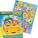 Team Umizoomi Jumbo Coloring Book with Stickers (144 Pages)