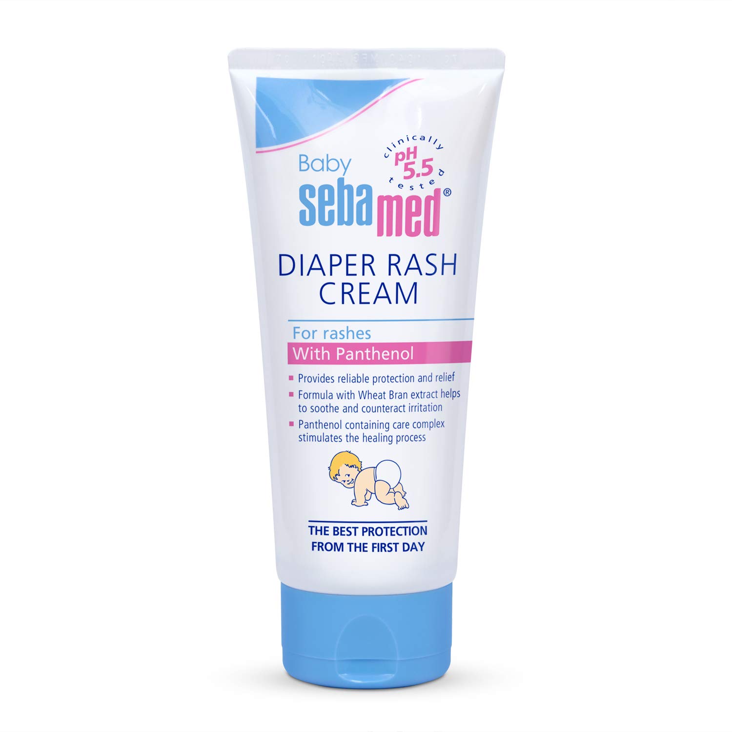 Sebamed Baby Diaper Rash Cream |100ml | pH 5.5 | Stimulates healing process | Kind to delicate Skin