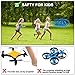 Flying Toys Drones for Kids Mini Drone, Flying Ball RC UFO Flying Saucer Toys Hand & Remote Controlled Quadcopter for Kid Light Up Flying Ball Toys Hover Christmas Holiday Gift for Indoor Outdoor