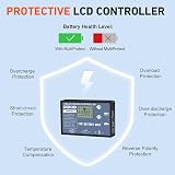 DOKIO 100W Foldable Monocrystalline Solar Panel Kit with 10A Controller view 6