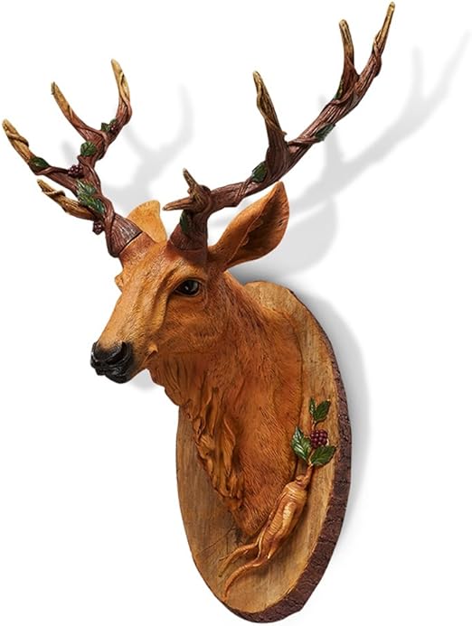 Wandun Astas De Ciervo Pared Decoracion Pared Montada Ciervos