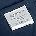 Amazon Basics Lightweight Super Soft Easy Care Breathable Microfiber 4 Piece Bed Sheet Set with 14-Inch Deep Pockets, King, Navy Blue, Solid