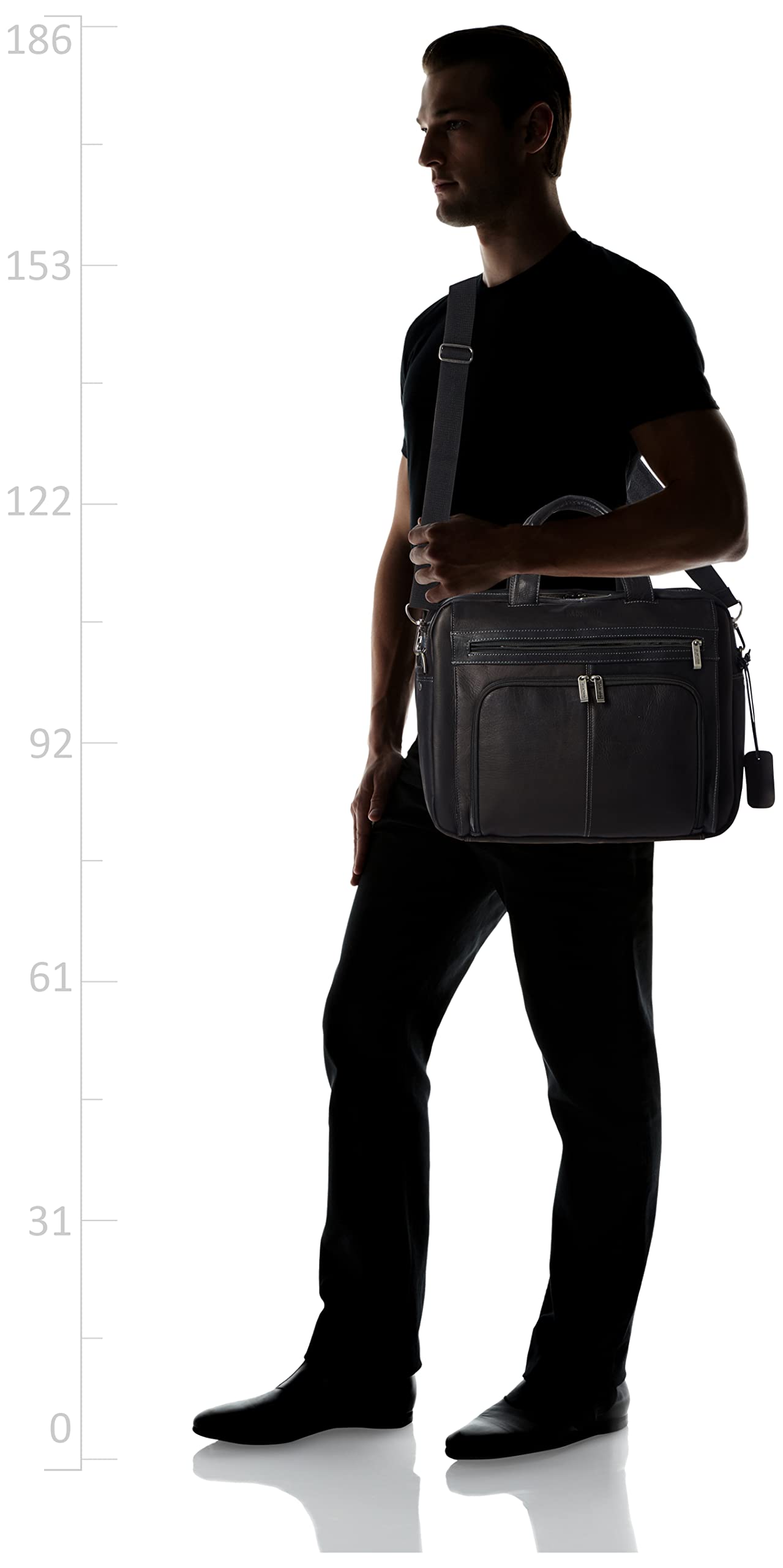 Kenneth Cole REACTION Manhattan Messenger Shoulder Satchel Bag & Backpack