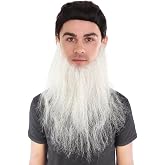BC GOODS BY Long Synthetic Beard for Men Ideal for Cosplay and Performance