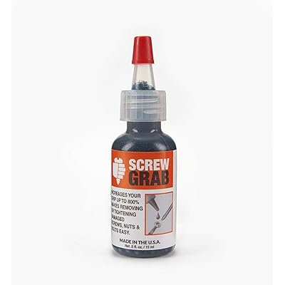 Buy MADE IN THE USA - SCREW GRAB - STRIPPED SCREW EXTRACTOR - Removes or  Tightens Stripped/Damaged Screws - Aircraft Grade - Cell Phone Repairs -  Easy to Use - Perfect Addition