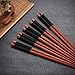 AusKit Hardwood Chopsticks,8.8 Inches Lightweight Chopstick Set Reusable Classic Style,Wooden Chopsticks for Kitchen Dinner