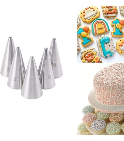 Juo De 100 Bolsas Y Puntas De Glaseado Para Cupcakes, Puntas | Meses Sin Interés