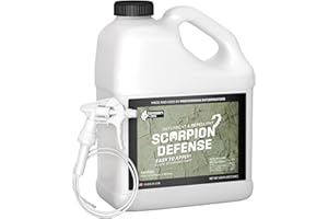 Exterminators Choice - Scorpion Defense Spray - 1 Gallon - Natural, Non-Toxic Scorpion Repellent - Quick and Easy Pest Control - Safe Around Kids and Pets