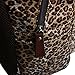 Douguyan Leopard Youth Backpack Lightweight Cheetah School Book Bag Girl Daypack Tan Leopard 133C