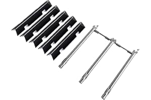 PETKAO Grill Parts for Weber Spirit 2 Grill Replacement Parts Weber GS4 Spirit II/I S310 E310 E320 S320 S330,for Webber Part 69898 69787 67025 Burner Tube &7636 67046 69797 68843 GS4 Spirit 2 Flavorizer Bars