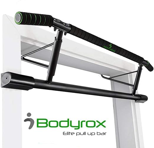 BODYROX Premium Pull up/Chin up Bar Doorway Home Gym Fitness