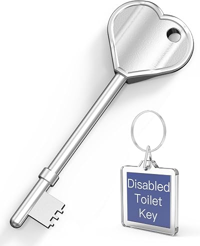 Mellbree Radar Key for Disabled Toilets UK with Key Ring