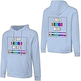 Bmfgzhg Custom Hoodie for Men Women, Design Your Own Hoodies with Picture Personalized Sweatshirt Front & Back Printed