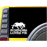 Adesivo I Love My Chupacabra EZSTIK, 6 Pollici, Decalcomania Per Auto O Muro, Mostro K203