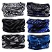 LOTUYACY Outdoor Wide Headband, Neck Gaiter Windproof Scarf Sunscreen Breathable Bandana for Men&Women,Multi Function Headwear