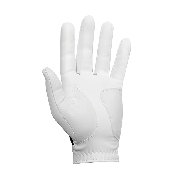 FOOTJOY MEN’S WEATHERSOF 2-PACK GOLF GLOVE, WHITE, X-LARGE, WORN ON LEFT HAND