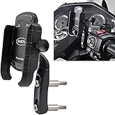 PANICAL Motorcycle for Honda Goldwing GL1800 F6B DCT Universal Bicycle Brake Lever Phone Holder Parts Special Vehicle Paired 17mm 5/8" Ball Head Adapter Paired (Black)