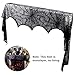 Luditek Halloween Decorations Halloween Fireplace Decor Spiderweb Mantle Scarf Cover Festival Party Supplies 18” x 96” Indoor Outdoor