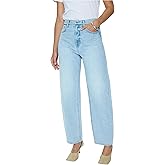 Pistola Women's Wes High Rise Barrel Leg Jean