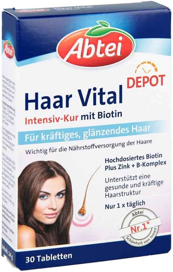 abtei haar vital depot tablets pack of 30