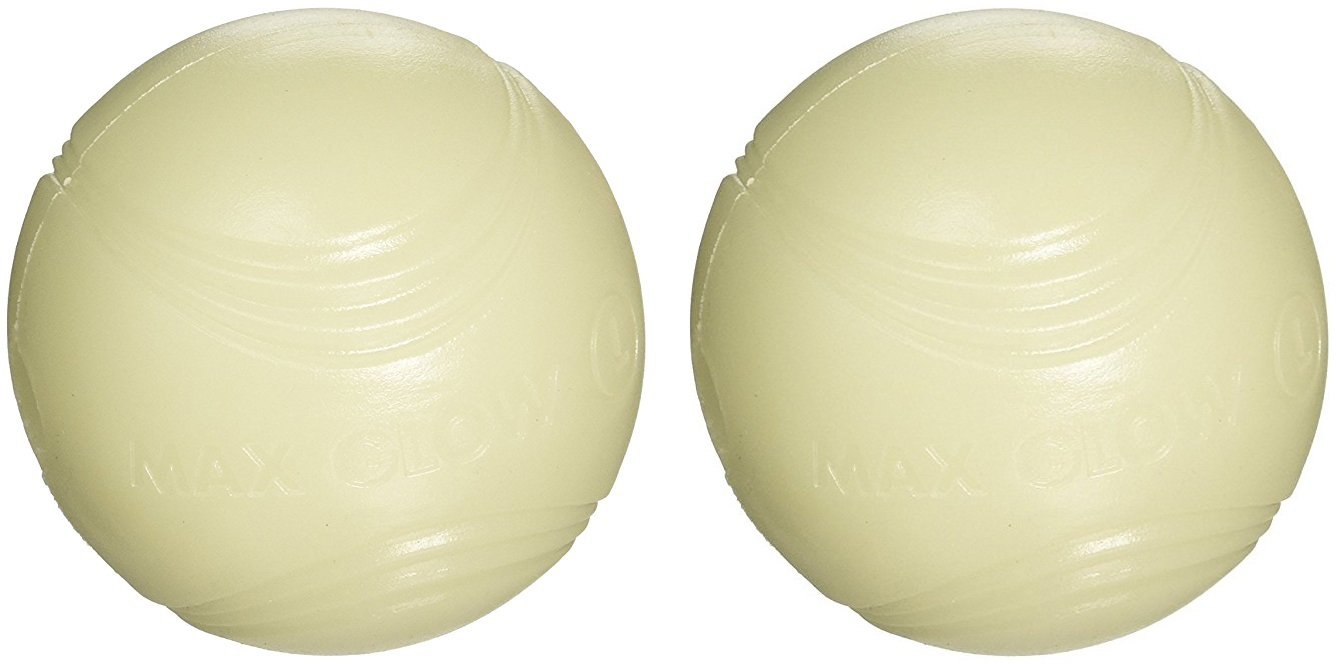 (2 Pack) CHUCK IT! Lightplay Max Glow Balls Large
