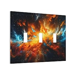 Wpshijia Light Switch Cover Plate Cosmic Outer