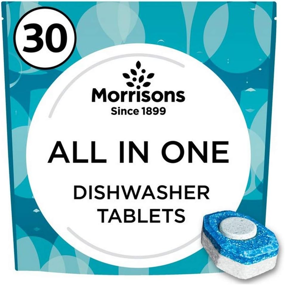 Morrisons All In 1 Original Dishwasher Tablets 30 Tablets Amazon.co.uk