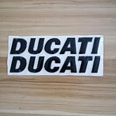HOMCHYYUN Decals 3D Black Motorcycle Logos Stickers Fit for Ducati 1200 959A 848 EVO ABS 796