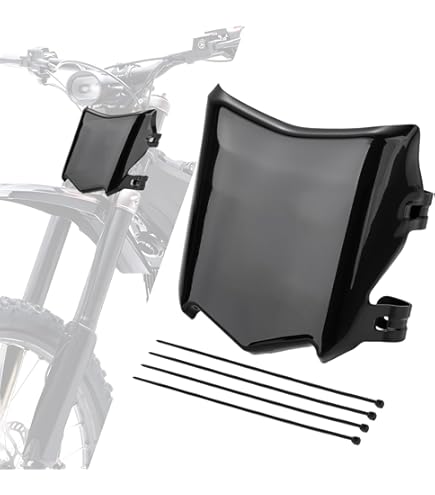 Amazon.com: UFO Plastics Front Number Plate Black for Kawasaki