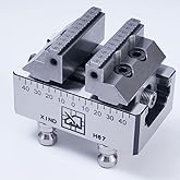 XinDian CNC Self-Centering Vise Precision Milling Machine Tool H67-SF | 0-90mm (3.54") jaw opening, 105x67x70mm (4.13x2.64x2.76"), 70Nm, &plusmn;0.02mm rep. Alloy steel, self-centering, for CNC.