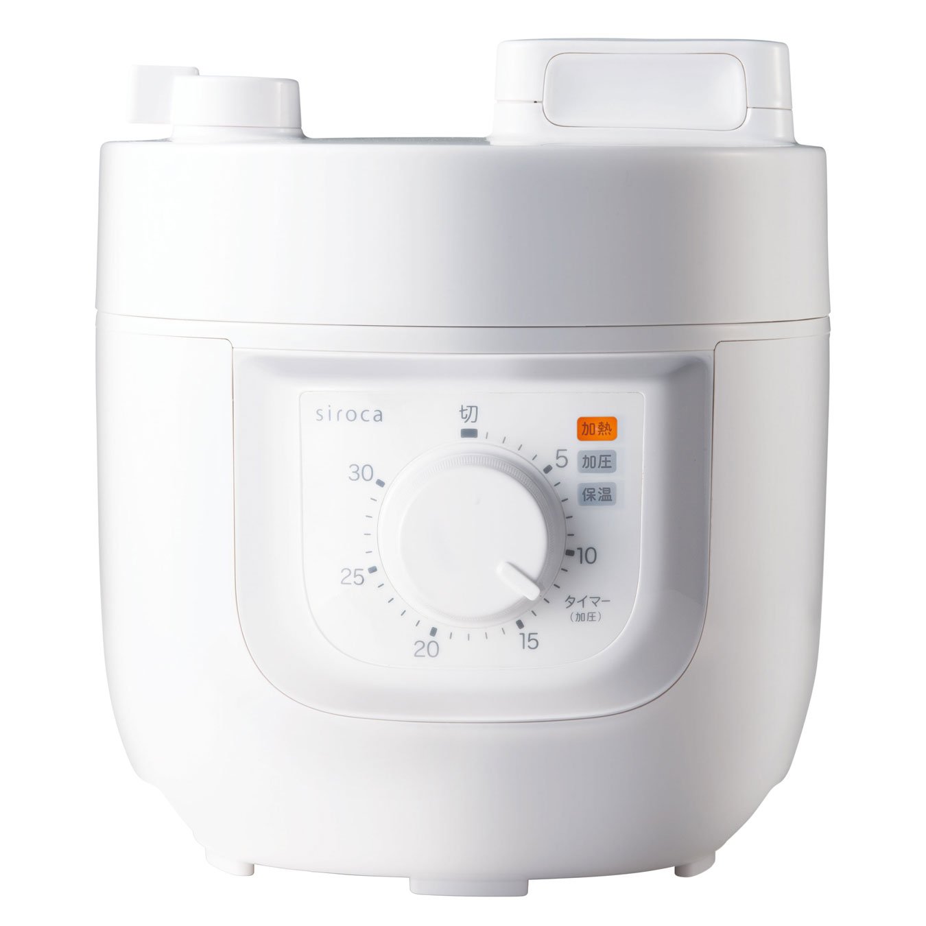 siroca 電気圧力鍋 材料入れてダイヤルをまわすだけ ほったらかし時短調理