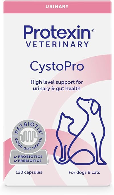 Protexin CystoPro for Dogs & Cats Urinary Health Probiotics 120 Capsules
