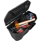 KEMIMOTO Removable Storage Bins Compatible with Can-Am Defender 2016-2025 | Under Seat Storage Bins, Polypropylene-Injected Construction, Waterproof, Easy Cleaning, Replaces OEM 715003314