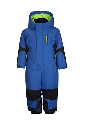 Killtec Jungen Rompy Mini Skioverall / Schneeanzug mit Kapuze und Schneefang