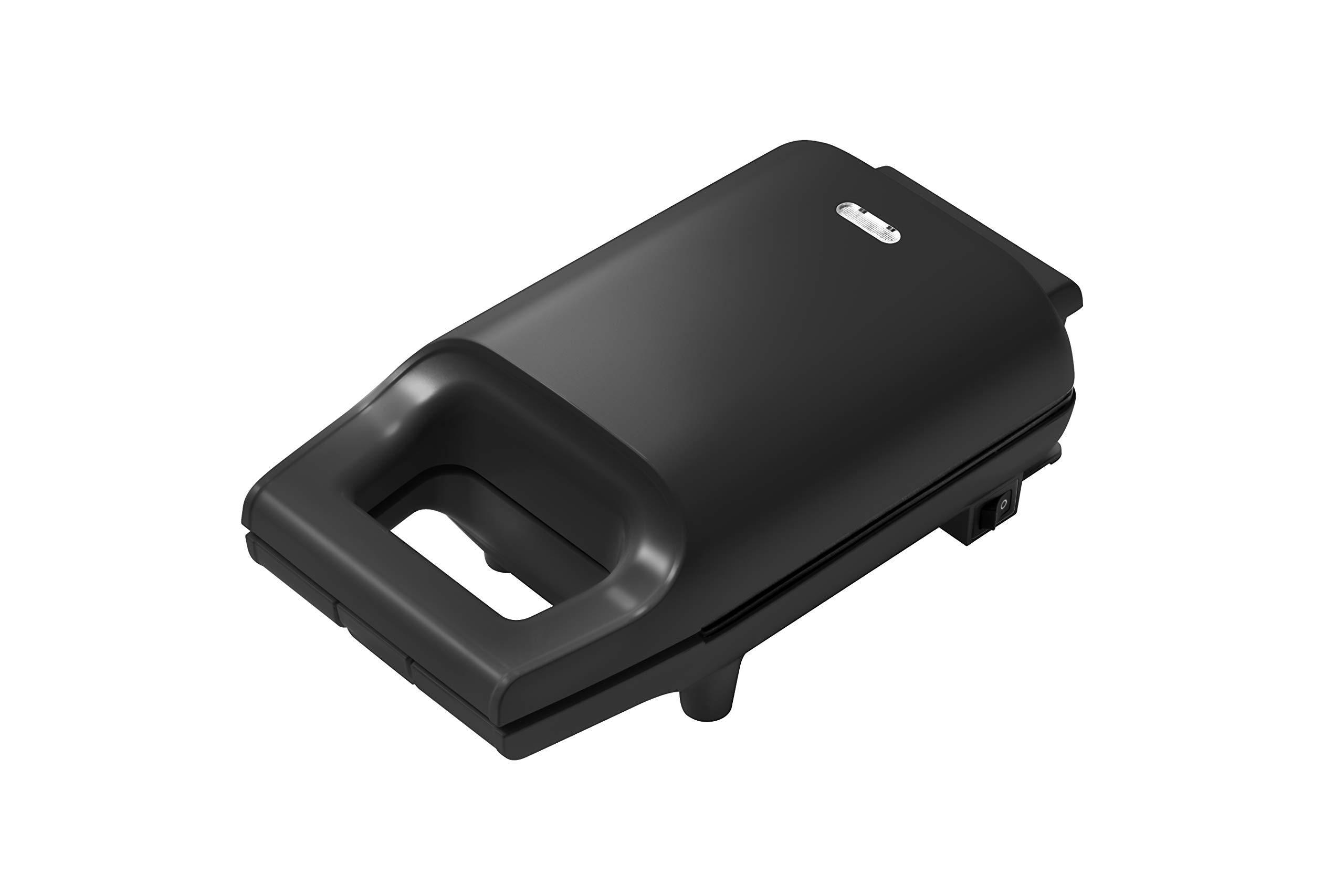 [山善] 具だくさん 耳付きで焼ける ホットサンドメーカー 一人暮らし 新生活 ブラック YSB-S420(B)商品画像