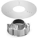 onlyfire Charcoal Basket, BBQ Whirlpool Stainless Steel Ash Basket with Water Reservoirs Charcoal Heat Controller Charcoal Gr