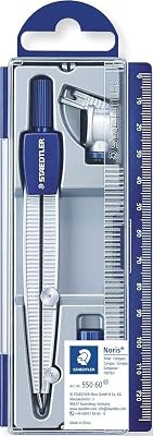 Noris 550 Set compás escolar – Ø 30 cm, adaptador universal