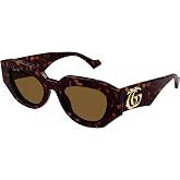 Gucci GG1421S Havana/Brown 51/20/145 women Sunglasses
