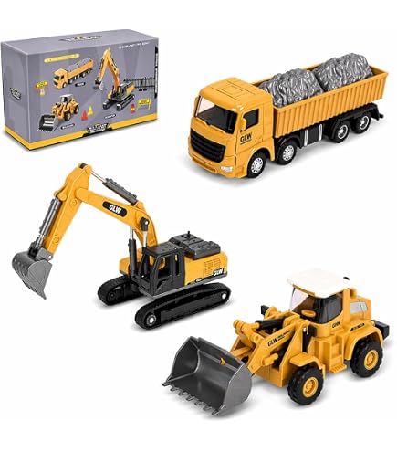 Amazon.com: Siku Excavator 0801 | Diecast Metal & Plastic Toy