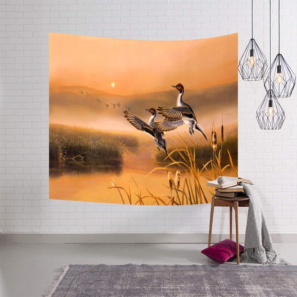 xkjymx Amazon digital printing tapestry/wall blanket/beach towel animal world 1 153x130