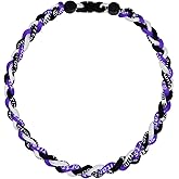 SUPBOMM Baseball Rope Necklaces, League Team Colors Braided Necklace, Baseball Team Gifts