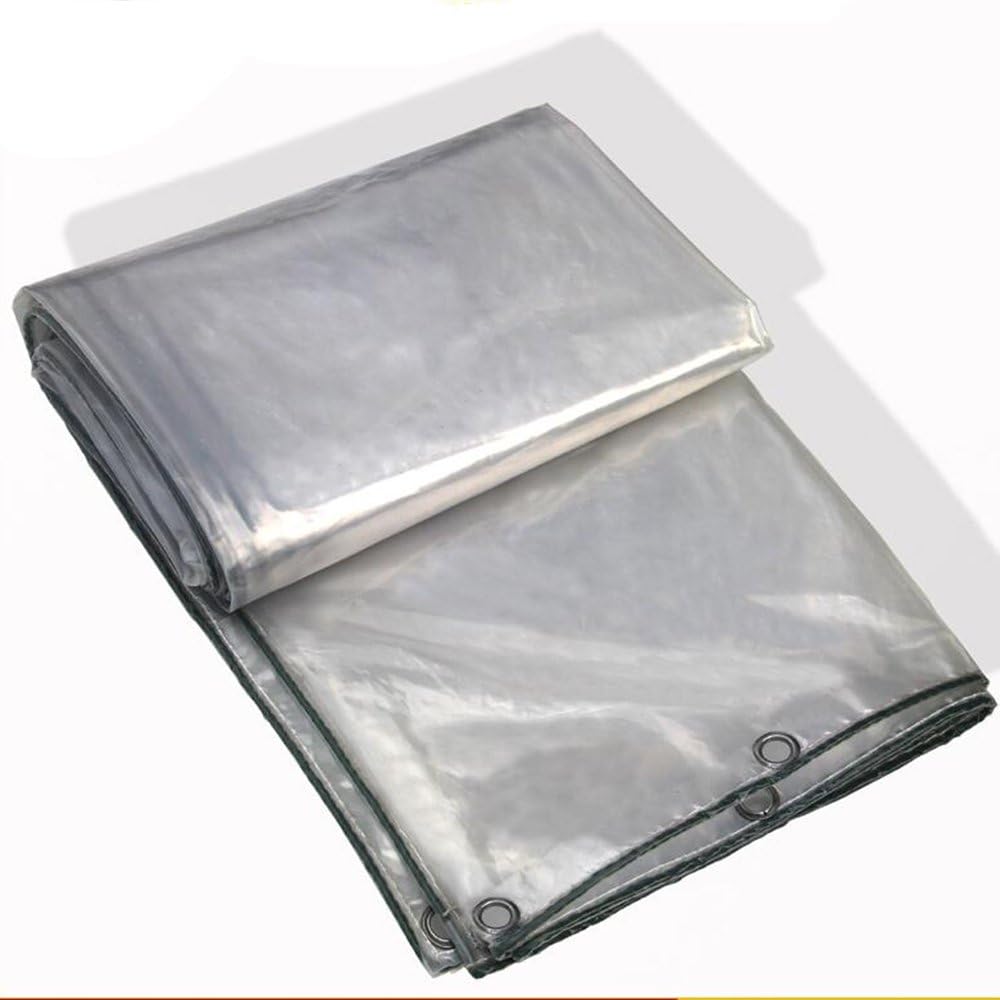 MEiDUO Lonas Lona de PVC Lona Transparente Lona de Transparencia 95%