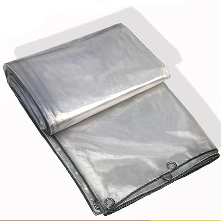 MEiDUO Lonas Lona de PVC Lona Transparente Lona de Transparencia 95%