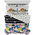 Franco Collectibles Hello Kitty & Friends Bedding 7 Piece Super Soft Comforter and Sheet Set with Sham, Full, (Official Licensed Product)