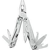 LEATHERMAN, Rev Pocket Size Multitool with Package Opener and Screwdrivers, Stainless Steel