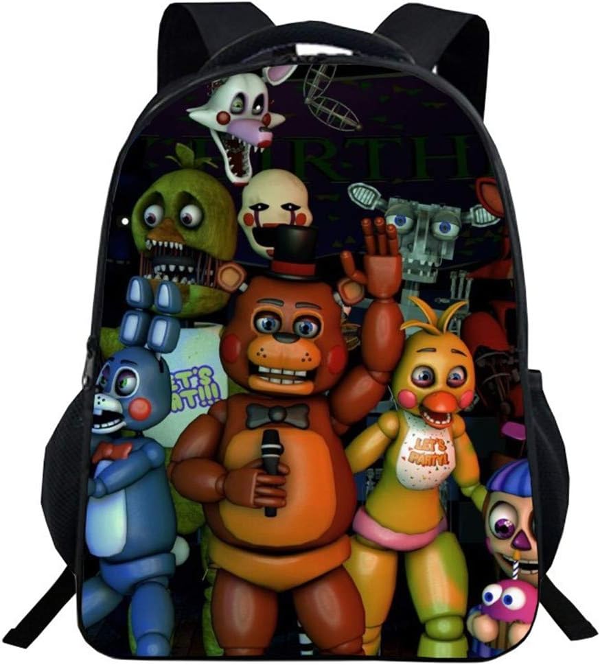 Zaini Zaino Zaino Per Bambini Con Stampa 3D Zaino Five Nights At Freddys  Gioco Cartoon Cartoon Laptop School Travel Girl Boy Zaino Regalo  urban-earth.co.uk