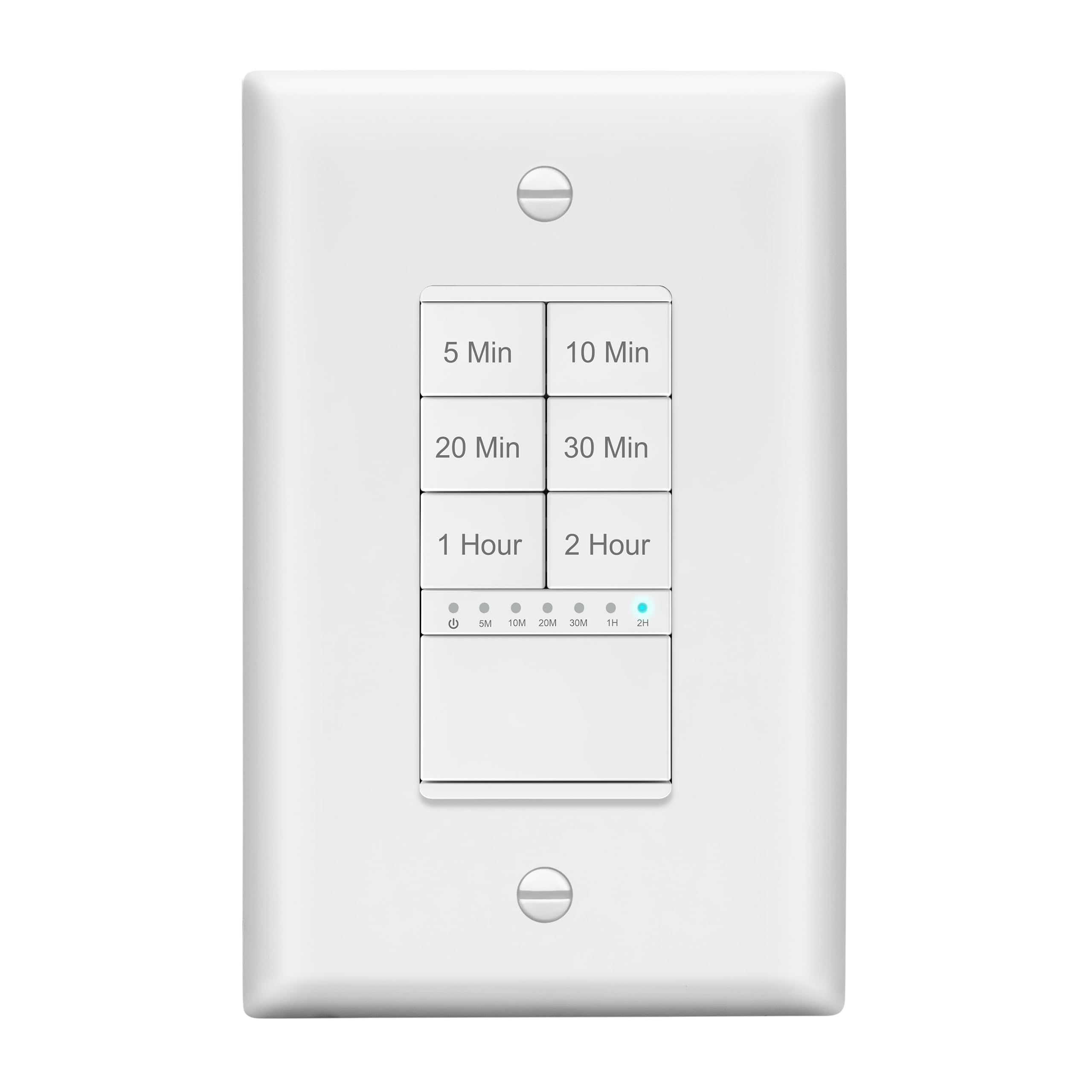 LIDER 2-Hour Countdown Timer Switch with Wall