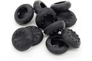 Replacement Silicone Thumb Grip Stick Analog Joystick Cap Cover for Ps3 / Ps4 / Xbox 360 / Xbox One Game Controllers 5 Pair/1