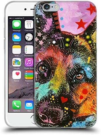 Official Dean Russo German Shepherd Dogs Soft Gel Case for Apple iPhone 6 / 6s
