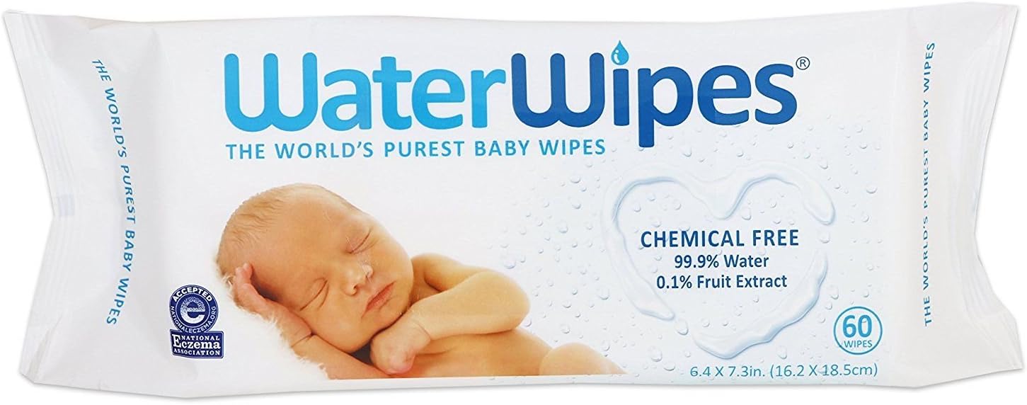 DERMAH2O DermaH20 Water Wipes - Worlds Purest Baby Wipes 60s (pack of 6) by DermaH2O